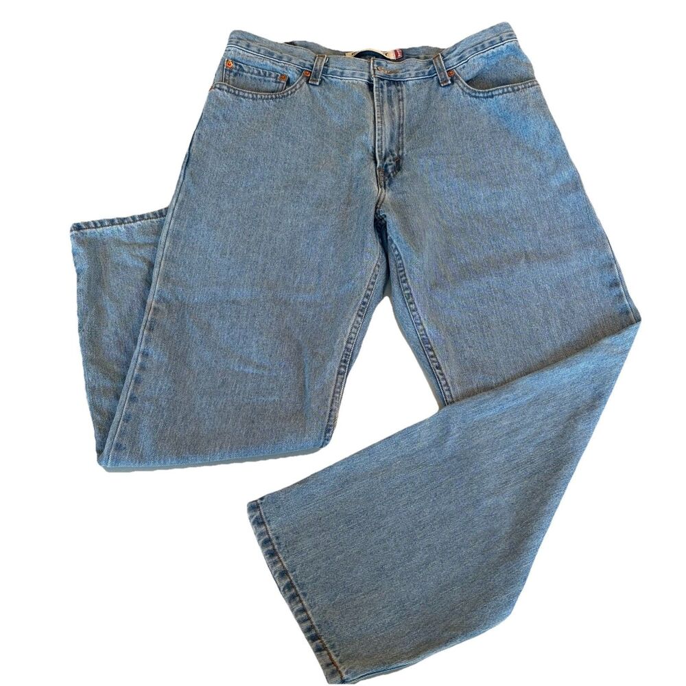 Levi’s 505 Jeans Size 34x29 Straight Leg Regular Fit Medium Wash 100% Cotton